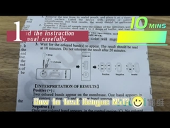 CE Dengue-Antigen DEN NS1 Schnelltest-Kit-Kassette für Vollblut-Serumplasma
