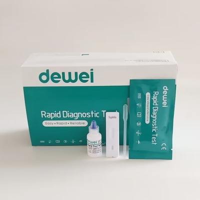Whole Blood/Serum/Plasma Sample HIV 1/2 +Syphilis Combo Qualitative Rapid Diagnostic Test Kit