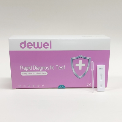 CE NMPA Approved HCG Urine Rapid Test Kit For Pregnancy Baby Check