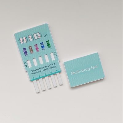 Multi-drug Test Dip Card COC/MET/MOP/BAR/TCA/PCP/BZO/MTD/AMP/THC Urine Rapid Test