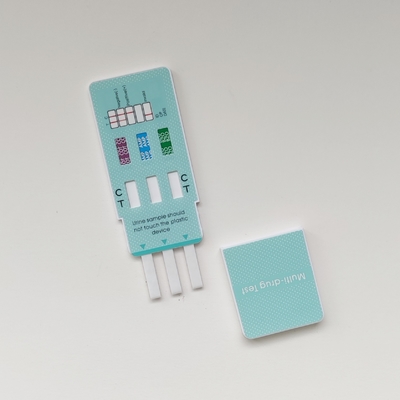 CE Multi-Drug Rapid Test Dipcard Panel Kit for COC AMP THC BZO OPI Urine One Step Test