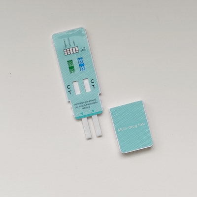CE Multi-Drug Rapid Test Dipcard Panel Kit for COC AMP THC BZO OPI Urine One Step Test