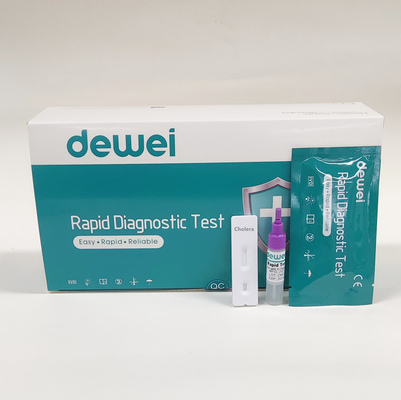 CE Vibrio Cholerae Rapid Test Kit O1/O139 Stool Detection Qualitative Rapid Test