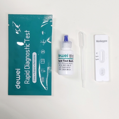 Human Monkeypox Virus Antibody Rapid Test Kits Blood Detection For Mpox IgG/IgM