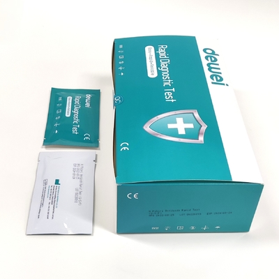H.Pylori IgG Rapid Test Cassette 25 Tests / Kit For Serum Plasma Whole Blood