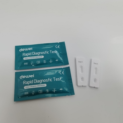 One Step Group A Strep A Rapid Test Kit Streptococci Antigen With Swab CE Early Detection