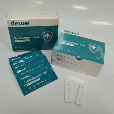 One Step Group A Strep A Rapid Test Kit Streptococci Antigen With Swab CE Early Detection