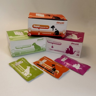 Pet Canine Distemper Virus Adenovirus-II & Influenza Virus Antigen Combo (CDV+CAV-II+CIV Ag) Rapid Diagnostic Kit