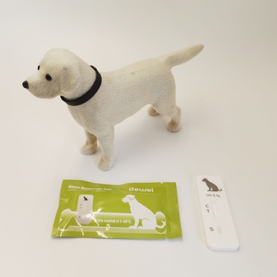 Convenient Canine Parvovirus CPV Antigen Rapid Test Veterinary Diagnostic Tool with ISO Certification