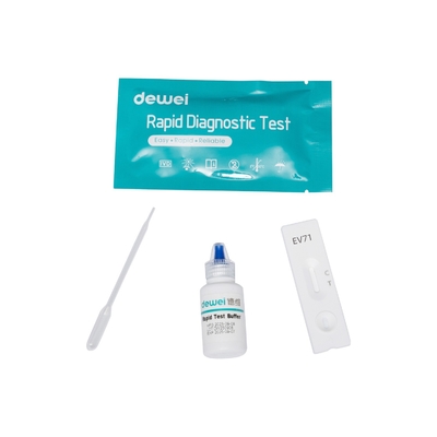 Enterovirus 71 EV71 IgM Rapid Test for Hand-Foot-and-Mouth Disease in Whole Blood Serum and Plasma