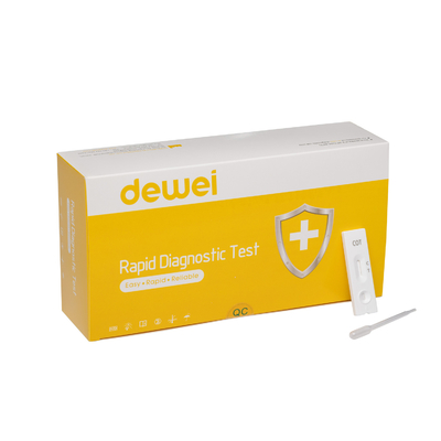 Cassette Test Kit for KET Colloidal Gold Lateral Flow Test 5 Minute Reading Time