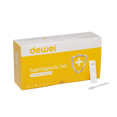 Cassette Test Kit for KET Colloidal Gold Lateral Flow Test 5 Minute Reading Time