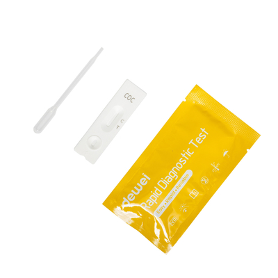Cassette Test Kit for KET Colloidal Gold Lateral Flow Test 5 Minute Reading Time