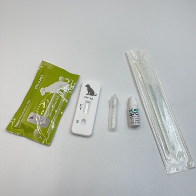 Convenient Canine Parvovirus CPV Antigen Rapid Test Veterinary Diagnostic Tool with ISO Certification