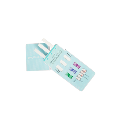 CE ISO Multi-Drug Dipcard Panel Urine Test for COC AMP MET THC BZO OPI MOP Ecstacy Screen