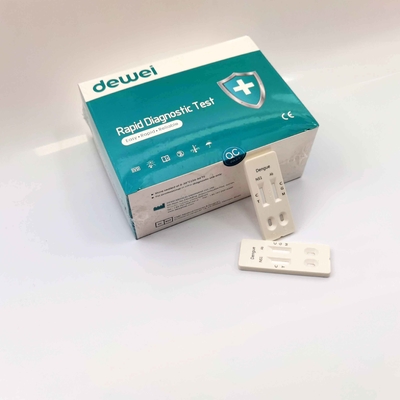 Dengue NS1 IgGIgM Combo Rapid Test Cassette 10 Mins Reading For Human