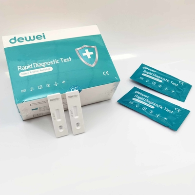 Malaria P.f/Pan Rapid Diagnostic Test Kit with Whole blood Sample