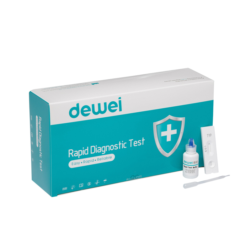 Typhoid Fever IgG/IgM Detection Whole blood/Serum/Plasma Colloidal Gold Rapid Test