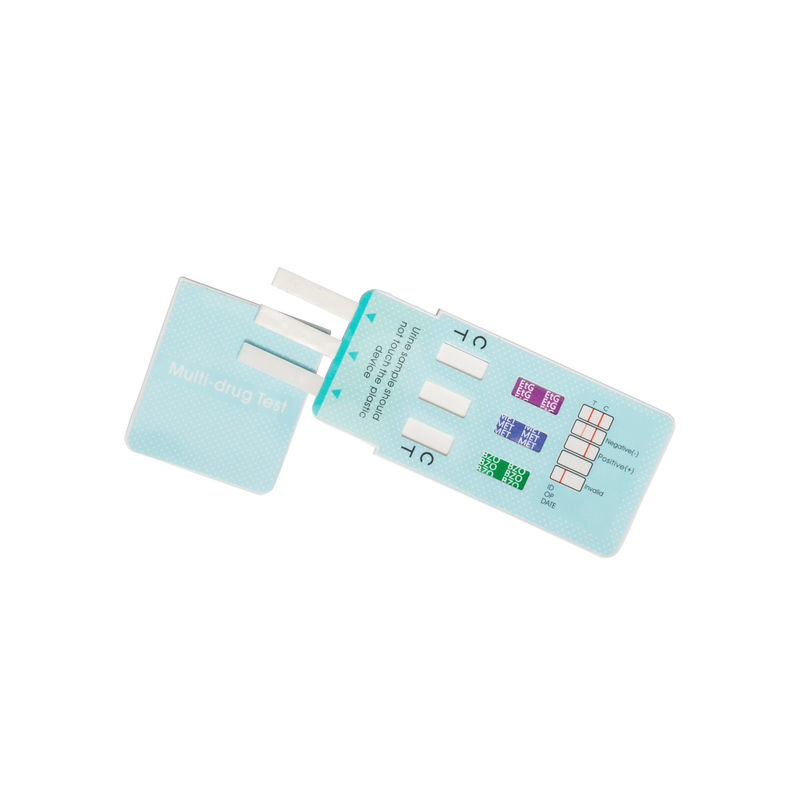 5-min Multi-Dipstick 6 Drug Urine Rapid Test Kit